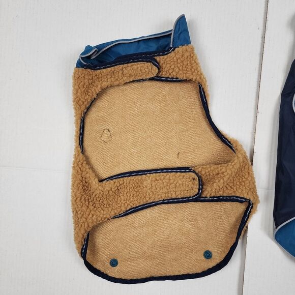 Arcadia Trail 3 in 1 Dog Jacket Rain Coat Pet Multiwear Removable Sherpa Fleece - Picture 11 of 16